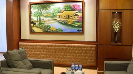 Căn phòng với đầy đủ tiện nghi