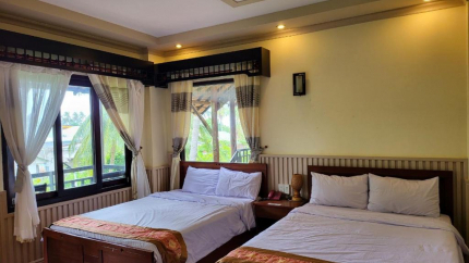 Phòng Superior Quad Garden View Hill Side