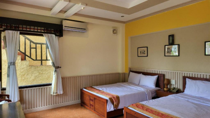 Phòng Superior Quad Garden View Hill Side