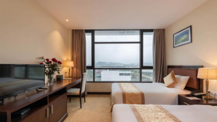 Không gian phòng Deluxe Room