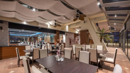 Không gian nhà hàng Sky Garden Coffee