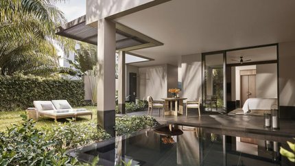 Không gian hòa mình vào thiên nhiên