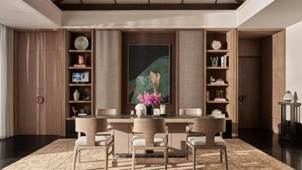 Phòng được bày trí bắt mắt