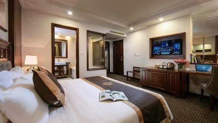 Phòng với đầy đủ tiện nghi hiện đại