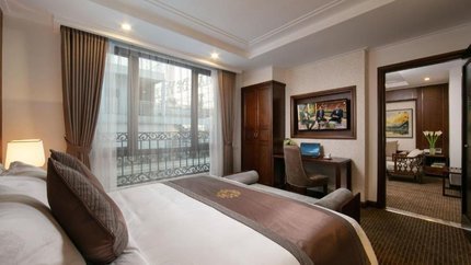 Phòng với view nhìn ra phố cổ