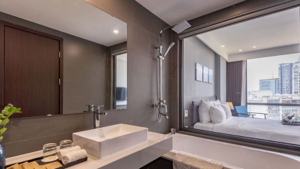 Không gian của phòng Deluxe