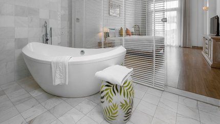 Phòng tắm bồn sang chảnh