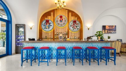 Quầy bar tại sảnh khách sạn