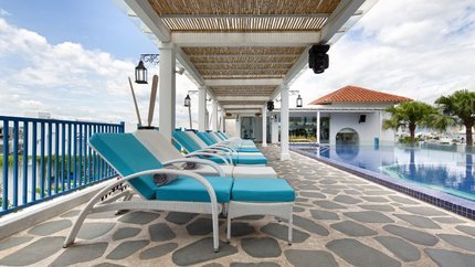 Trang bị ghế nằm cho du khách