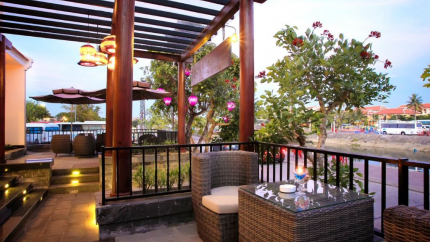 Quán cafe tại khách sạn River Suites 3*