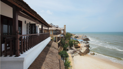 Deluxe Beach Front Villa Rock Water Bay Resort Phan Thiết