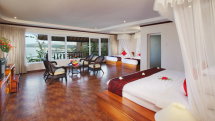 Family Ocean View Villa Rock Water Bay Resort Phan Thiết