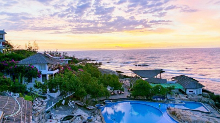 Over View Rock Water Bay Resort Phan Thiết