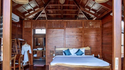 Phòng Seaview Deluxe tại Rocks Beach Boutique 3 sao Phú Quốc