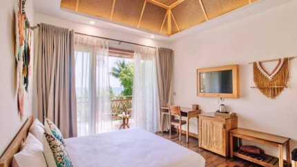 Hạng phòng Premier on the sea Chalet tại khu nghỉ dưỡng Rocks Beach