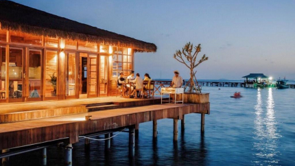 Tiệc nướng BBQ tại Rocks Beach Boutique