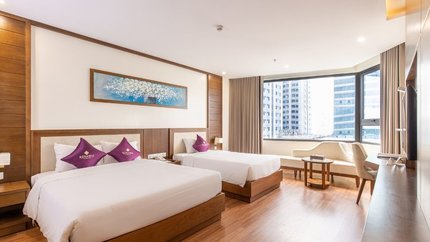 Phòng Grand Partial Ocean View Triple