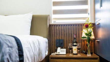 Phòng Deluxe Double Tại Rose Hotel Quảng Bình