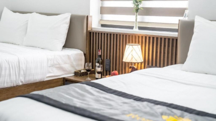 Phòng Deluxe Family Tại Rose Quảng Bình Hotel