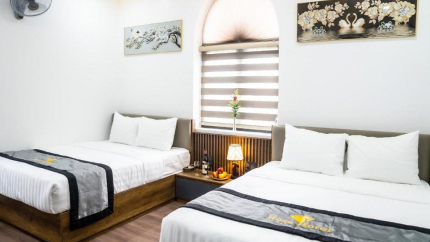 Phòng Deluxe Family Tại Rose Hotel Quảng Bình