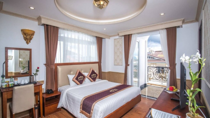 Phòng Deluxe Family tại Đà Lạt Roy Dala Hotel
