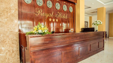 Khu vực Lễ tân Royal Hotel Ninh Bình