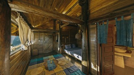 Phòng Moutain Couple của Rùa House Mountain Sapa