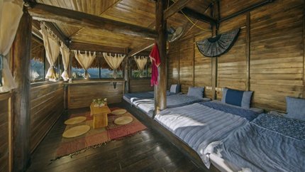 Phòng Valley Family tại Rùa House Ý Linh Hồ Sapa