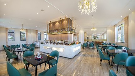 Không gian nhà hàng sang chảnh