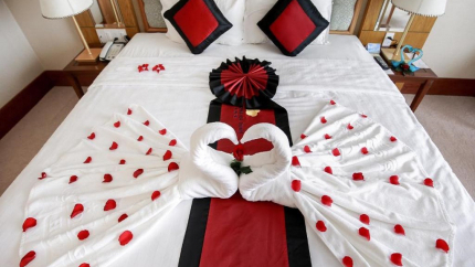 Phòng Deluxe River View Tại Sài Gòn Đông Hà Quảng Trị Hotel 4 Sao