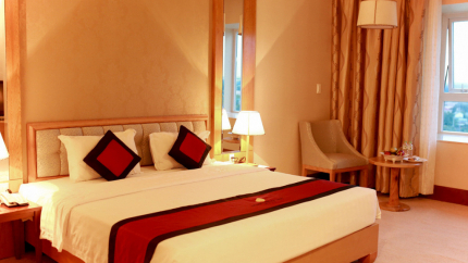 Phòng Đông Hà Deluxe Tại Sài Gòn Đông Hà Hotel 4 Sao Quảng Trị