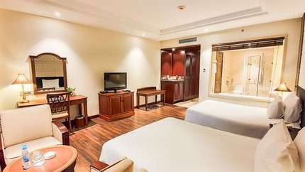 Phòng nghỉ hiện đại, thoải mái