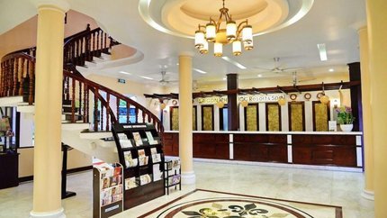 Quầy lễ tân tại Sài Gòn Phú Quốc Resort & Spa