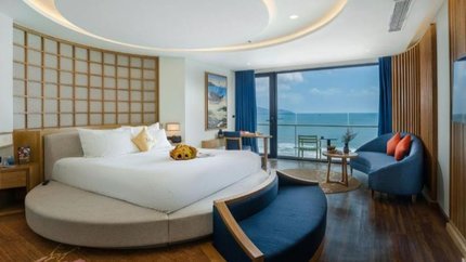 Giường ngủ thiết kế rất đặc biệt