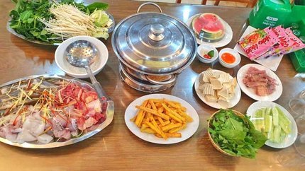 Bữa ăn tại khách sạn