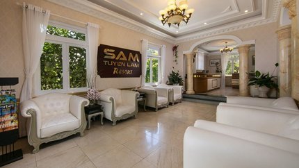 Không gian tại sảnh của khu nghỉ dưỡng