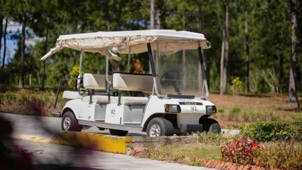 Xe điện đưa đón nội khu