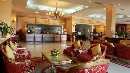 Sảnh lễ sang trọng và ấm cúng