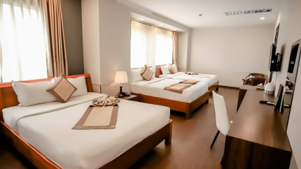 Phòng Family 2 tại Sandals 2* Bảo Lộc Hotel