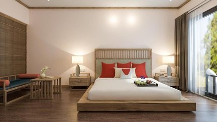 Family Bungalow Garden View