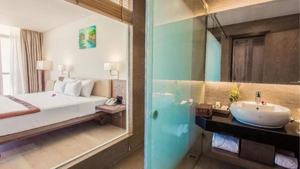 Phòng được trang bị nhiều tiện ích