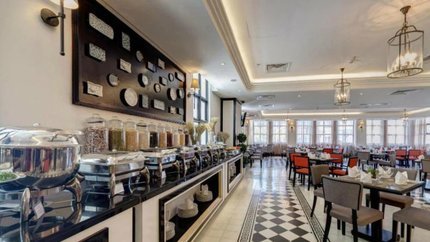 Nhà hàng với thiết kế sang trọng