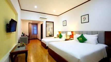 Phòng được bày trí bắt mắt