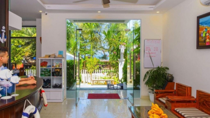 Tiền sảnh Santa Sea Villa 3 sao