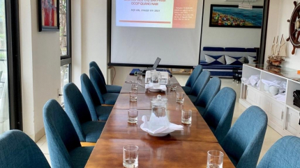 Phòng hội họp tại Santa Sea Villa Hoian 3 sao