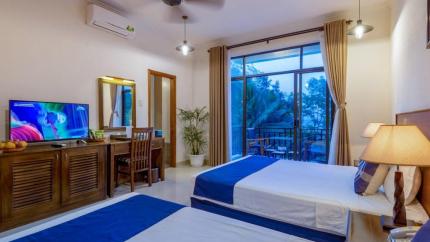 Phòng Commodore Family tại Santa Sea Hoian Villa