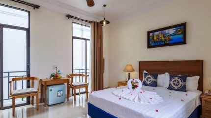 Phòng Fishermen tại Santa Sea Villa 3 sao