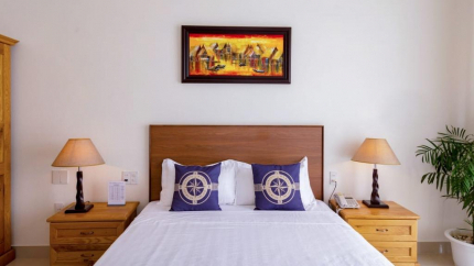 Phòng Captain Family tại Santa Sea Villa