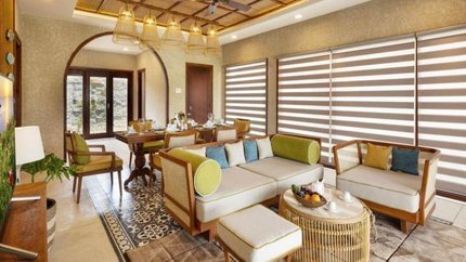 Phòng được thiết kế rất độc đáo