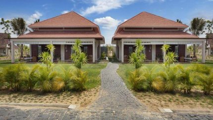 Beach front 2 bedrooms villa